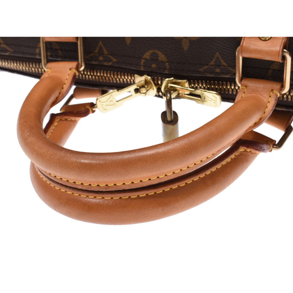 Louis Vuitton Monogram Keepall Bandouliere Brown Leather Boston Bag Strap - Picture 3 of 11